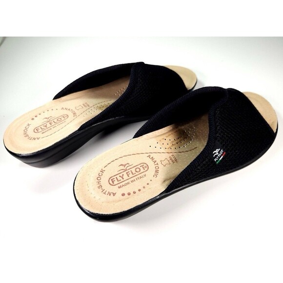 Riders by Lee Black Mesh Women's Sandals - Picture 5 of 5